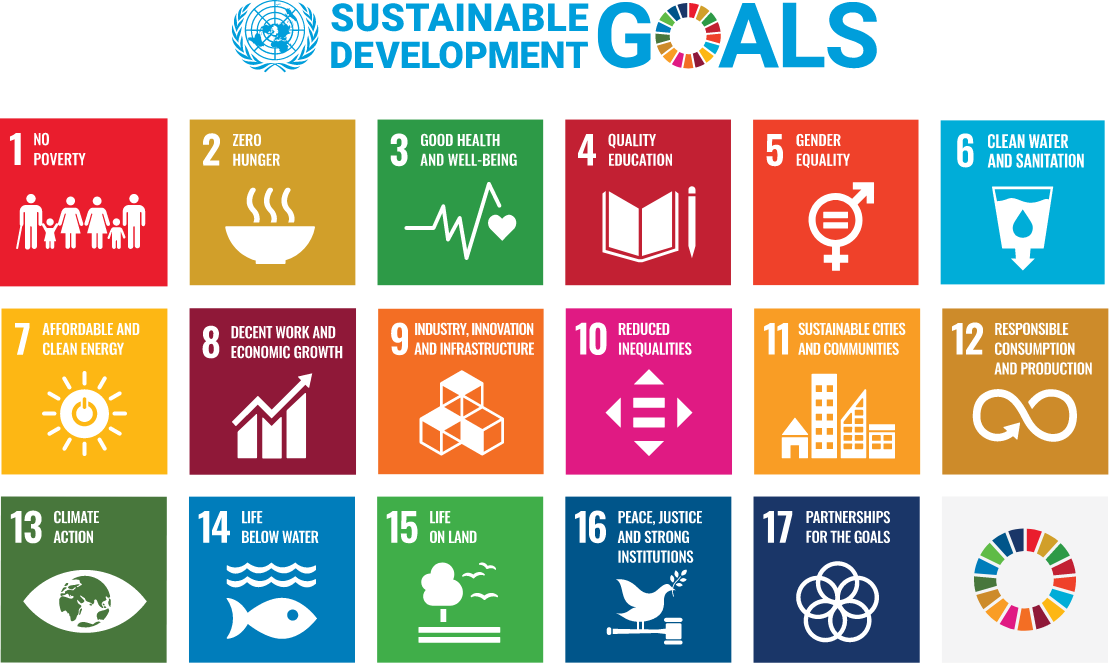 SDGsのアイコンの図